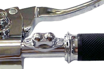 V-Twin - 32-0263 - Chrome Duet Handlebar Button Switch Kit