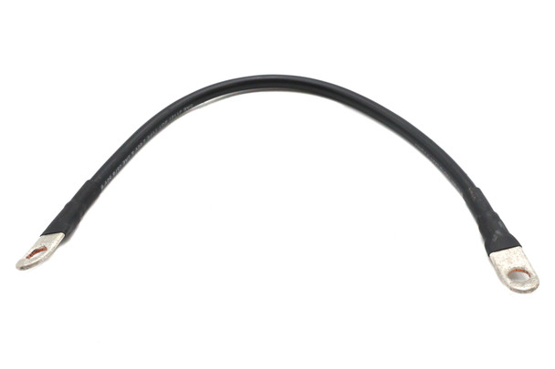 V-Twin - 32-0315 - Battery Cable 15-3/4 inch Black Positive - Fits 1982-1988 Harley-Davidson XL