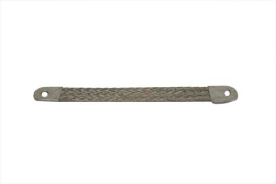 V-Twin - 32-0363 - Battery Cable 8-1/2 inch Braided Flat Unsheathed - Fits 1967-1972 Harley-Davidson XLH