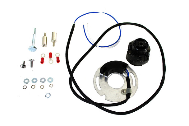 V-Twin - 32-0468 - V-Fire Dual Fire Ignition Kit - Fits 1984-1999 Harley-Davidson FXST, 1970-1984 FL, 1980-1999 FLT, 1991-1999 FXD, 1982-1994 FXR, 1986-1999 FLST, 1971-1984 FX, 1971-2003 XL