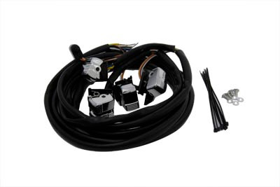 V-Twin - 32-0540 - Chrome Handlebar Switch Kit