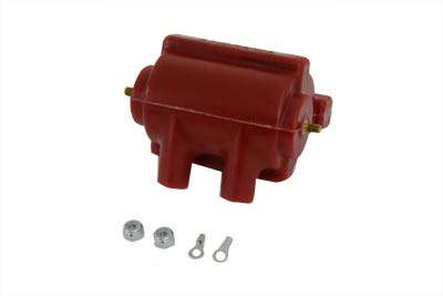 V-Twin - 32-0712 - Andrews Red High Output 2.8 Ohm Coil
