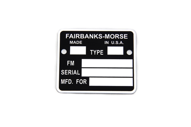 V-Twin - 32-1038 - Magneto Name Tag