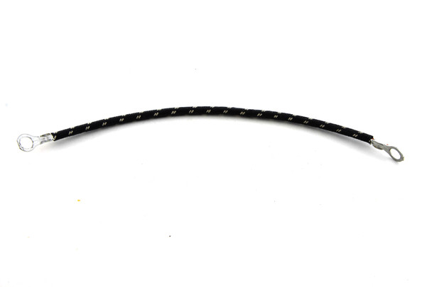 V-Twin - 32-1078 - Cloth Covered Battery Ground Wire