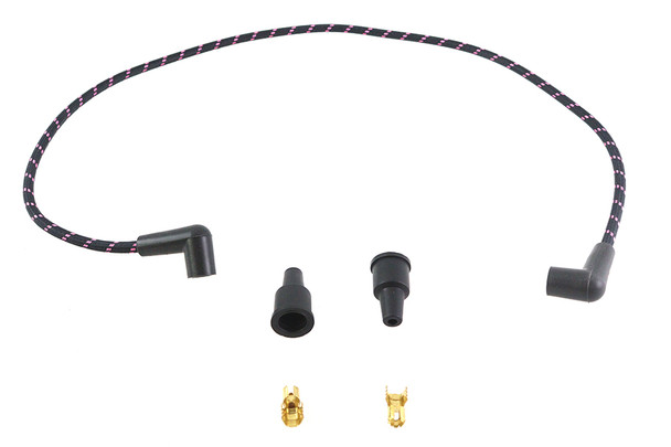 V-Twin - 32-1212 - Universal Braided Wire Kit 7mm