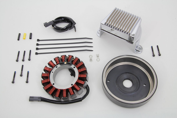 V-Twin - 32-1279 - Alternator Charging System Kit 50 Amp