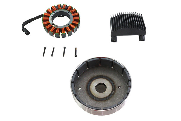 V-Twin - 32-1280 - Alternator Charging System Kit 50 Amp