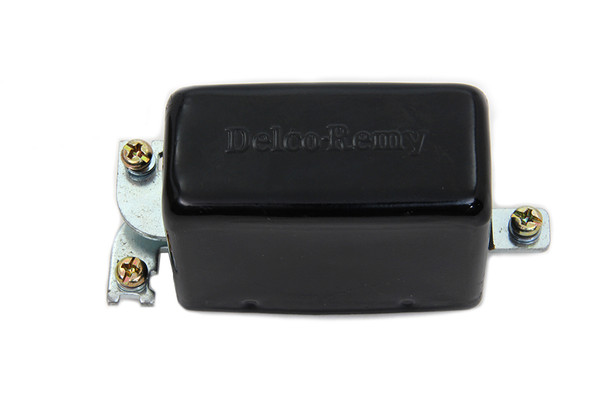 V-Twin - 32-1310 - Black Replica 3-Brush Delco Remy Relay