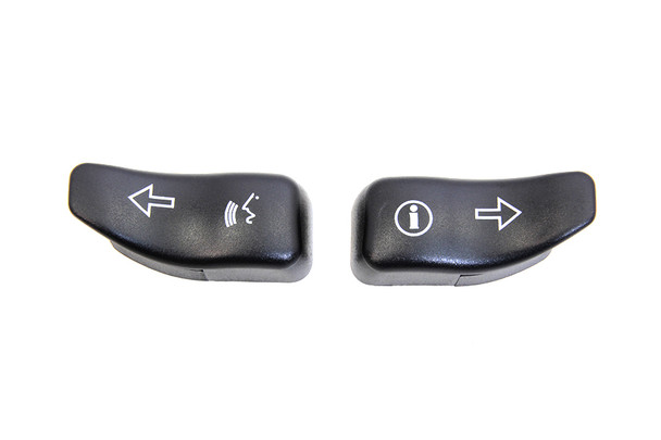 V-Twin - 32-1323 - Black Turn Signal Extension Cap