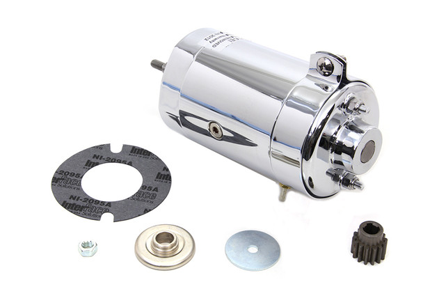 V-Twin - 32-1530 - Chrome 12 Volt 2-Brush Generator