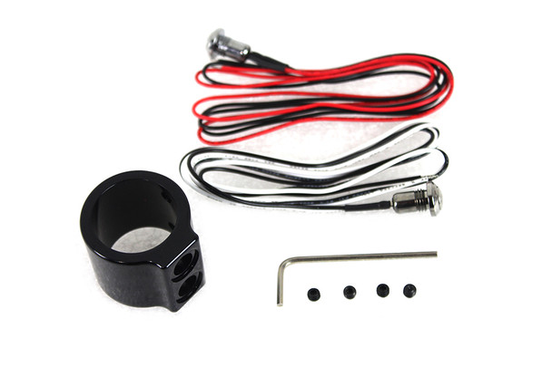 V-Twin - 32-1541 - Black Dual Handlebar Button Switch Kit V-Twin - 32-1541 - Black Dual Handlebar Button Switch Kit