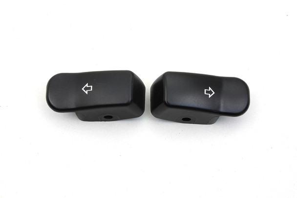 V-Twin - 32-1667 - Black Turn Signal Extension Cap