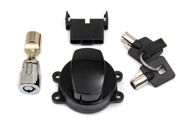 V-Twin - 32-1690 - Hinge Ignition Switch Gloss Black