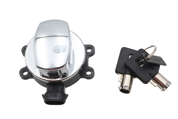 V-Twin - 32-1912 - FLT Ignition Switch Chrome