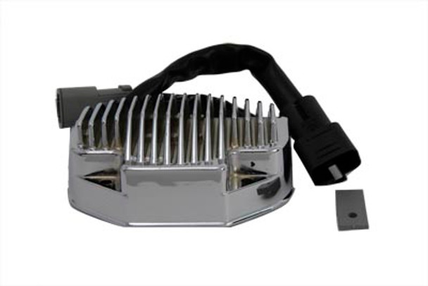 V-Twin - 32-7501 - Volt Tech Regulator Chrome