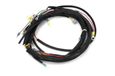 V-Twin - 32-7554 - Main Wiring Harness - Fits 1975-1976 Harley-Davidson XLH (Electric start XL models)