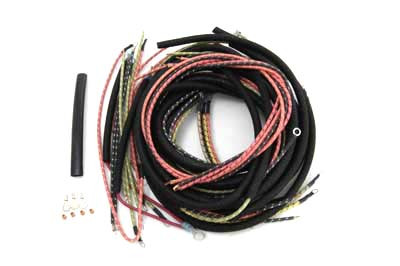 V-Twin - 32-7557 - Wiring Harness Kit Electric Start - Fits 1967 Harley-Davidson XLH (Battery type, electric start XLH models)