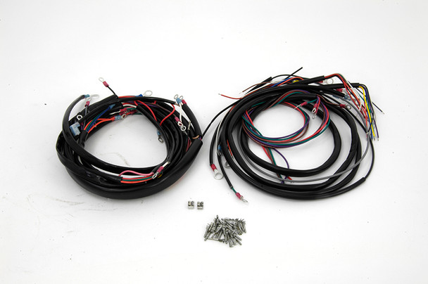 V-Twin - 32-7584 - Builders Wiring Harness Kit - Fits 1975-1977 Harley-Davidson FXE