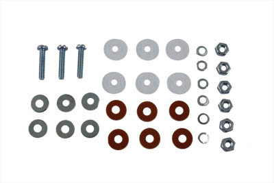 V-Twin - 32-8013 - Dash Base Wiring Insulator and Bolt Kit