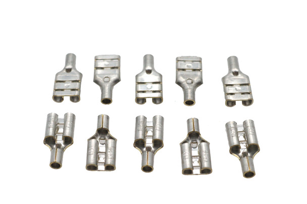 V-Twin - 32-8027 - Flag Wiring Terminal 1/4 inch Female Spade