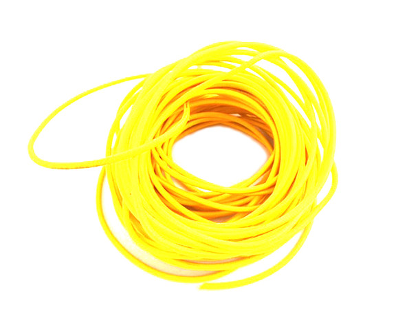 V-Twin - 32-8125 - Pure Yellow 25' Braided Wire