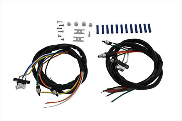 V-Twin - 32-8208 - Handlebar Wiring Harness and Chrome Switch Assembly V-Twin - 32-8208 - Handlebar Wiring Harness and Chrome Switch Assembly