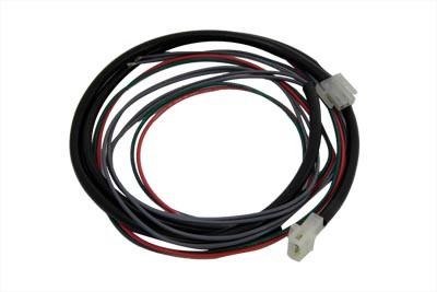 V-Twin - 32-9313 - PVC Covered Tail Lamp Wiring - Fits 1978 Harley-Davidson XLCH, XL, 1978-1984 FXE, FX