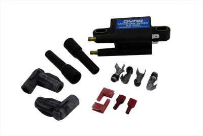 V-Twin - 32-9342 - Dyna Mini Coil Set 0.5 Ohms Dual Output Towers