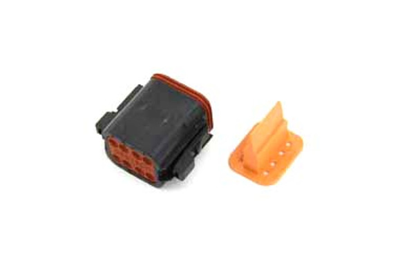 V-Twin - 32-9625 - Deutsch Sealed 8 Wire Connector Component