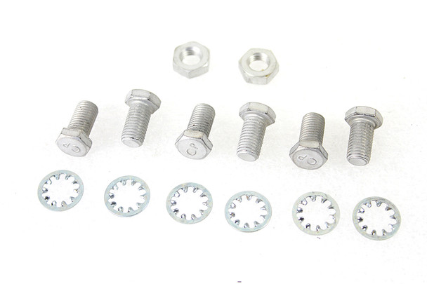 V-Twin - 3276-14 - Front Fender Mounting Kit Cadmium Plated