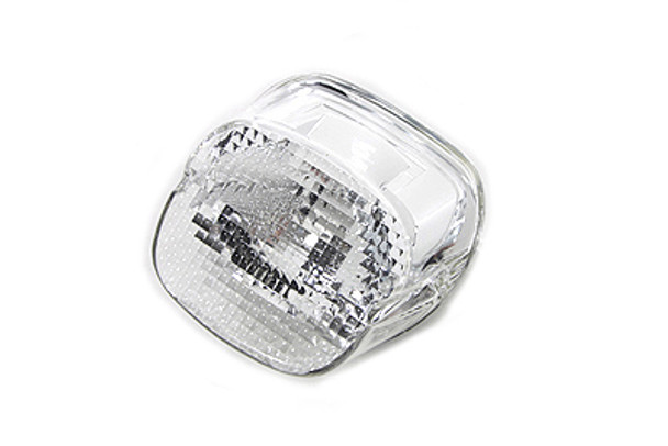 V-Twin - 33-0255 - Tail Lamp Lens Laydown Style Clear