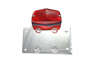 V-Twin - 33-0307 - Chrome Side Mount Tail Lamp Kit