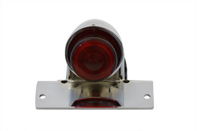 V-Twin - 33-0331 - Replica Chrome Sparto Tail Lamp