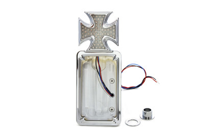 V-Twin - 33-0416 - Red Baron Cross LED Tail Lamp Kit