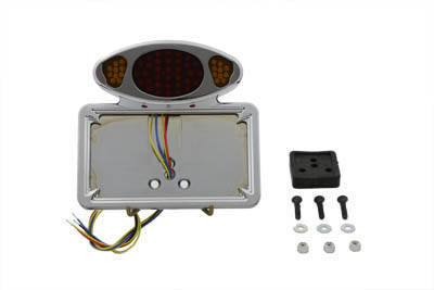 V-Twin - 33-0609 - Wyatt Gatling LED Fender Mount Tail Lamp Assembly