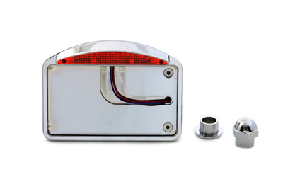V-Twin - 33-0639 - Chrome LED Slice Tail Lamp Assembly
