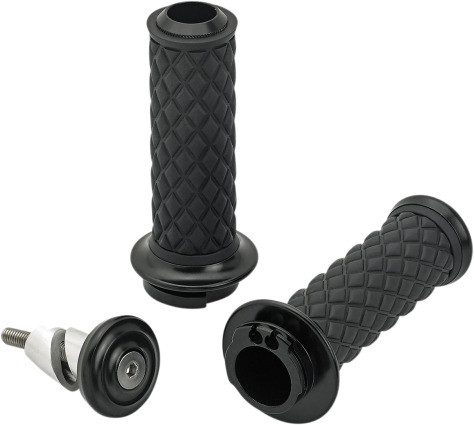 Biltwell - Alumicore Grips - Dual Cable Kit 1" (Choose Finish)