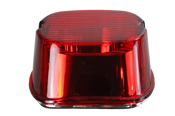 V-Twin - 33-0930 - Laydown Style Red Tail Lamp Lens