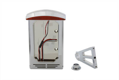 V-Twin - 33-1135 - Vertical Tail Lamp Kit with Accent Light