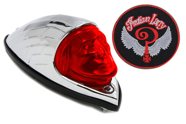V-Twin - 33-1182 - Indian Larry Front Fender Lamp