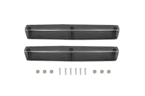 V-Twin - 33-1202 - Tour Pak Side Smoked Marker Lamp Lens Set