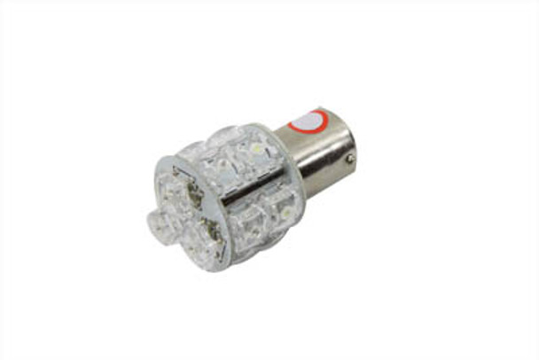V-Twin - 33-1383 - Super Flux LED Bulb Red and White