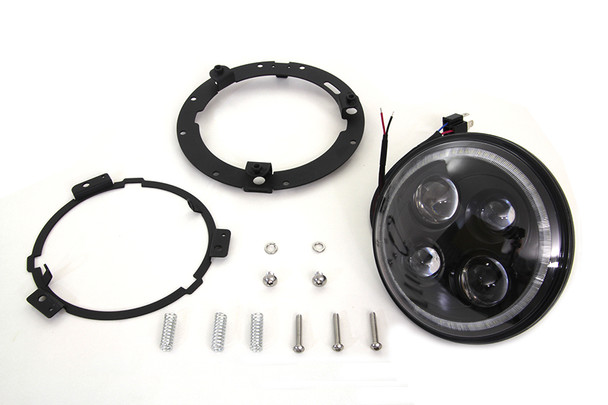 V-Twin - 33-1415 - 7 inch LED Headlamp Bulb Unit