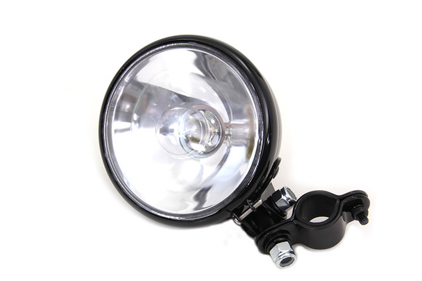 V-Twin - 33-1422 - Black Spotlamp Assembly with Bulb
