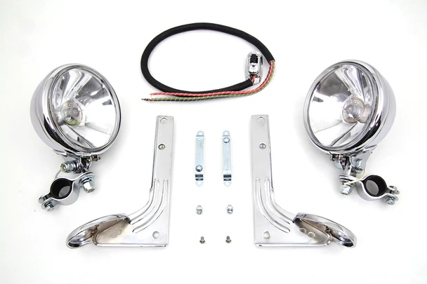 V-Twin - 33-1552 - Spotlamp Kit - Fits 1949-1963 Harley-Davidson FL
