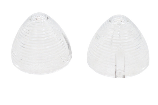 V-Twin - 33-1833 - Bullistic Turn Signal Lenses Clear