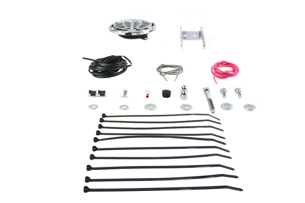 V-Twin - 33-1864 - OE Classic 12V Horn Kit Chrome