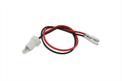 V-Twin - 33-2039 - Indicator Lamp Socket for Speedometer and Tachometer White