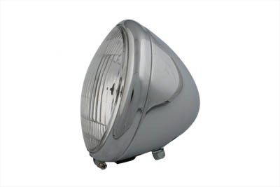 V-Twin - 33-2176 - 6 Volt Halogen Headlamp - Fits 1937-1948 Harley-Davidson UL, 1935-1936 VL, 1935-1957 WL, 1936-1940 EL, 1941-1948 FL
