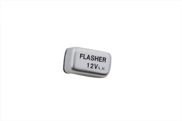 V-Twin - 33-2198 - Replica Rectangular 12 Volt Turn Signal Flasher